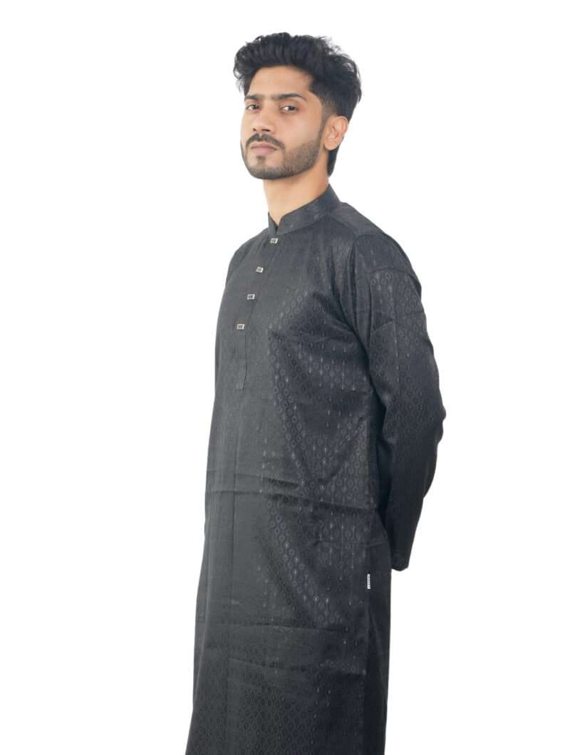 Black Limited Edition Eid Panjabi Premium Quality