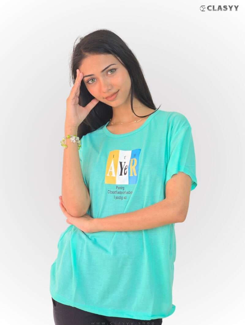 Women's T-shirt Half Sleeve Rabbit