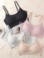 Seamless Ice Silk Upper Support, Back Wrapped & Comfortable Push Up Bra Anti-Sagging