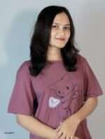 Women Summer Printed Short-sleeved T-shirt