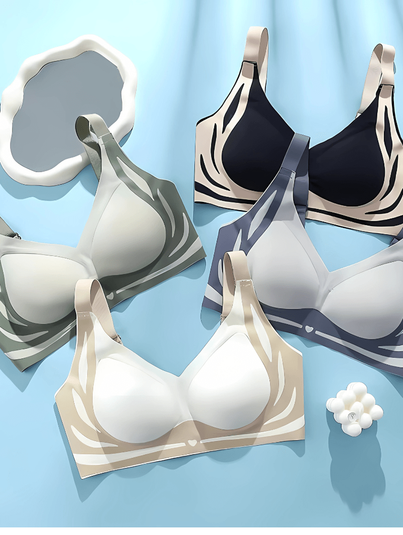 Push Up Bra Beautiful Back Traceless Upper Support, Adjustable & Comfortable  Anti-Sagging